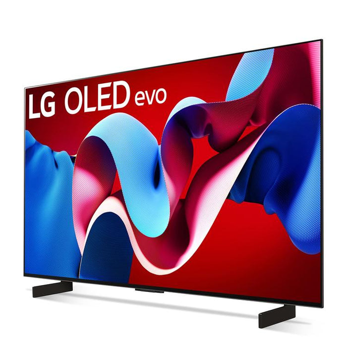 LG OLED42C4PUA | Téléviseur 42" 4K OLED - 120Hz - Série C4 - Processeur IA a9 4K - Noir-Sonxplus Drummondville