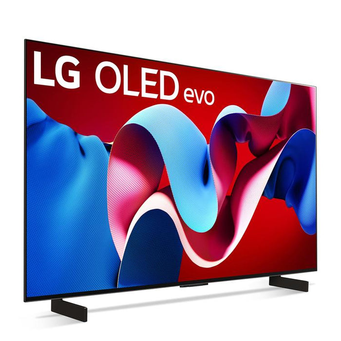 LG OLED42C4PUA | Téléviseur 42" 4K OLED - 120Hz - Série C4 - Processeur IA a9 4K - Noir-Sonxplus Drummondville