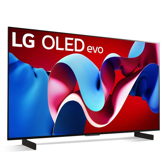 LG OLED42C4PUA | Téléviseur 42" 4K OLED - 120Hz - Série C4 - Processeur IA a9 4K - Noir-Sonxplus Drummondville