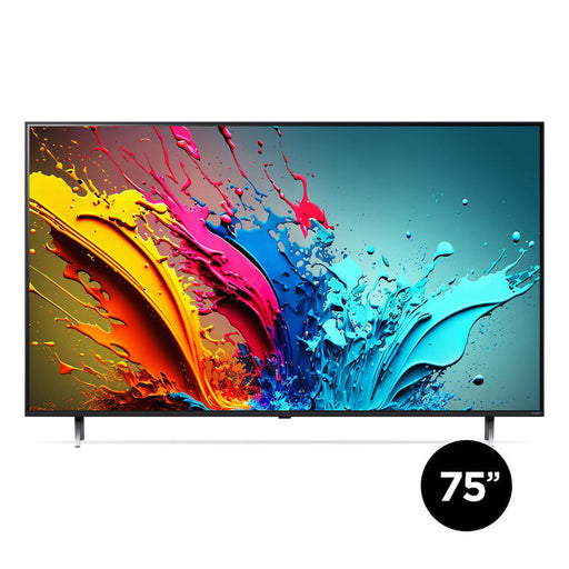 LG 75QNED85TUA | Téléviseur 75" QNED 4K - UHD 4K - Série QNED85T - 120Hz - Processeur IA a8 4K - Noir-Sonxplus Drummondville