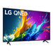 LG 65QNED80TUC | Téléviseur 65" QNED 4K - UHD 4K - Série QNED80 - 60Hz - Processeur IA a5 4K Gen7 - Noir-Sonxplus Drummondville