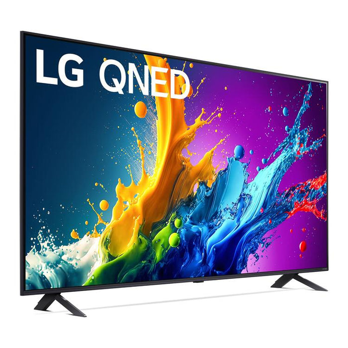 LG 65QNED80TUC | Téléviseur 65" QNED 4K - UHD 4K - Série QNED80 - 60Hz - Processeur IA a5 4K Gen7 - Noir-Sonxplus Drummondville