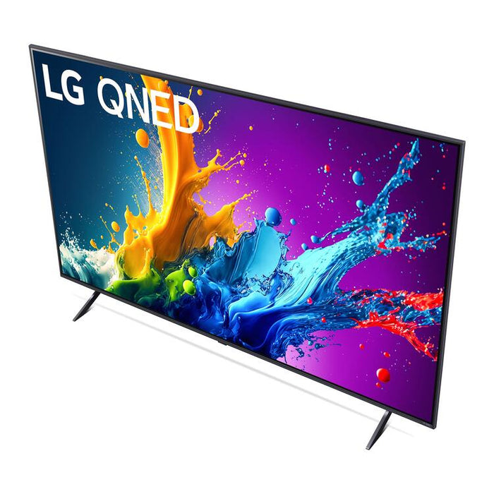 LG 65QNED80TUC | Téléviseur 65" QNED 4K - UHD 4K - Série QNED80 - 60Hz - Processeur IA a5 4K Gen7 - Noir-Sonxplus Drummondville