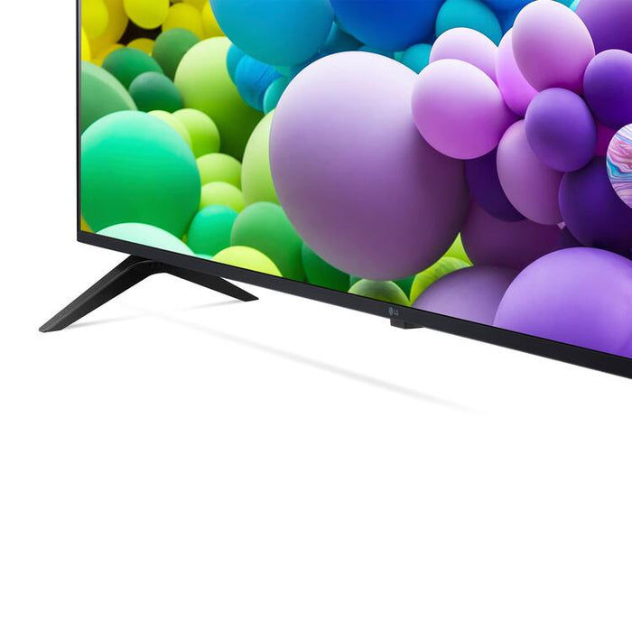 LG 50UT7570PUB | Téléviseur 50" - 4K Ultra HD - DEL - Série UT7570 - HDR - Smart WebOS - 60 Hz natif - Processeur IA a5 Gen7 4K - Noir-Sonxplus Drummondville