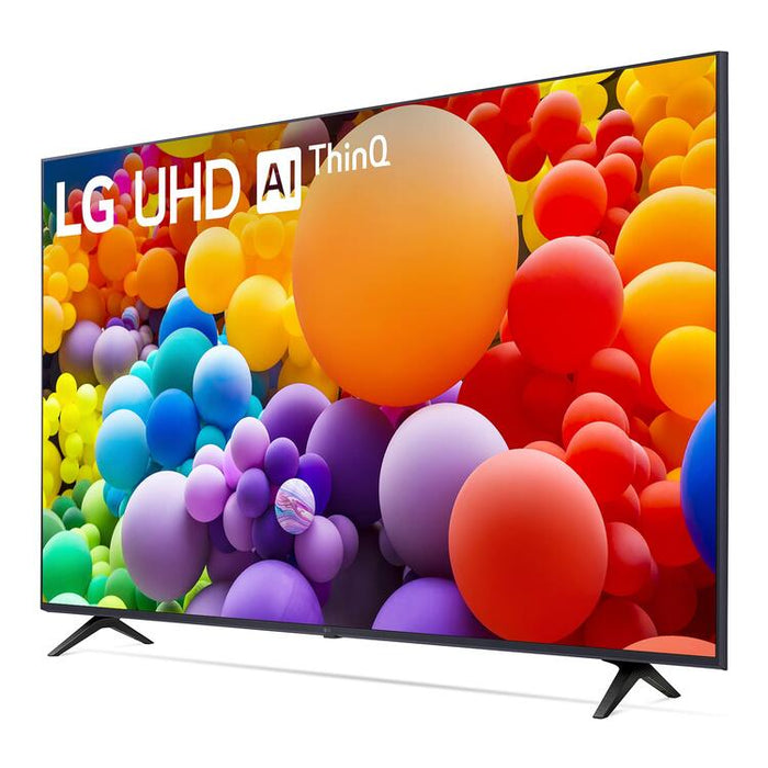 LG 55UT7570PUB | Téléviseur 55" - 4K Ultra HD - DEL - Série UT7570 - HDR - Smart WebOS - 60 Hz natif - Processeur IA a5 Gen7 4K - Noir-Sonxplus Drummondville