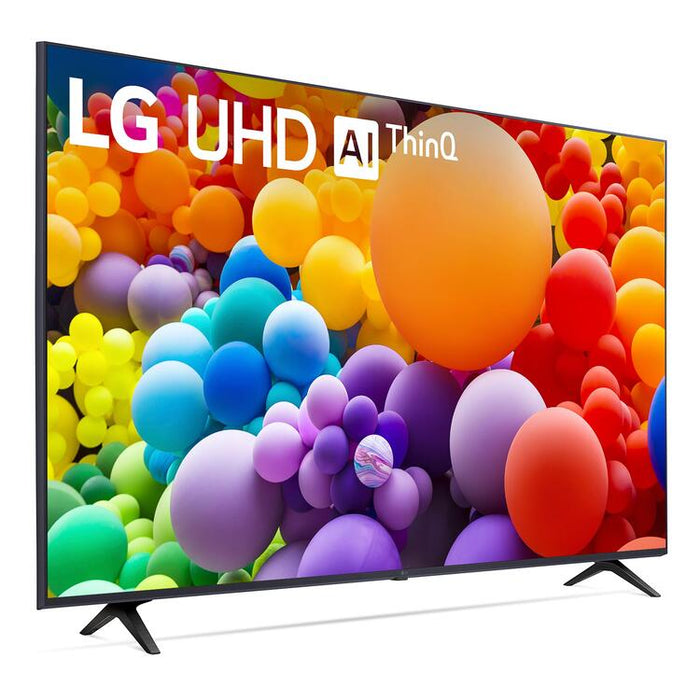 LG 55UT7570PUB | Téléviseur 55" - 4K Ultra HD - DEL - Série UT7570 - HDR - Smart WebOS - 60 Hz natif - Processeur IA a5 Gen7 4K - Noir-Sonxplus Drummondville