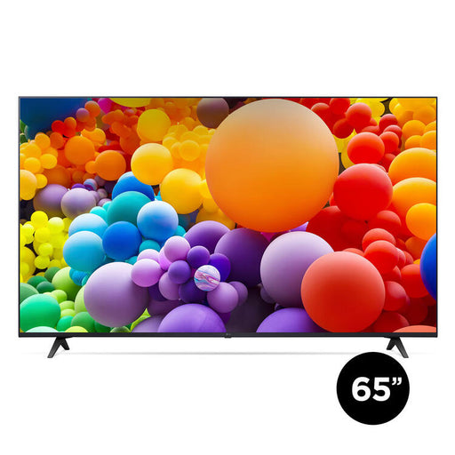 LG 65UT7570PUB | Téléviseur 65" - 4K Ultra HD - DEL - Série UT7570 - HDR - Smart WebOS - 60 Hz natif - Processeur IA a5 Gen7 4K - Noir-Sonxplus Drummondville