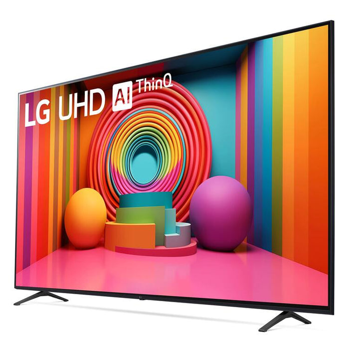 LG 86UT7590PUA | Téléviseur 86" - 4K Ultra HD - DEL - Série UT7590 - HDR - Smart WebOS - 60 Hz natif - Processeur IA a5 Gen7 4K - Noir-Sonxplus Drummondville