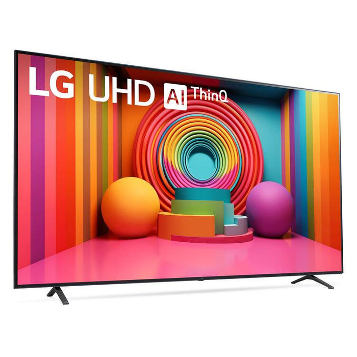 LG 86UT7590PUA | Téléviseur 86" - 4K Ultra HD - DEL - Série UT7590 - HDR - Smart WebOS - 60 Hz natif - Processeur IA a5 Gen7 4K - Noir-Sonxplus Drummondville