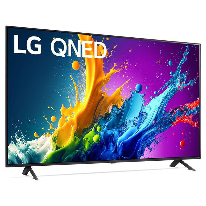 LG 43QNED80TUC | Téléviseur 43" QNED 4K - UHD 4K - Série QNED80 - 60Hz - Processeur IA a5 4K Gen7 - Noir-Sonxplus Drummondville