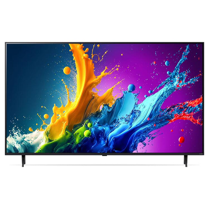 LG 43QNED80TUC | Téléviseur 43" QNED 4K - UHD 4K - Série QNED80 - 60Hz - Processeur IA a5 4K Gen7 - Noir-Sonxplus Drummondville