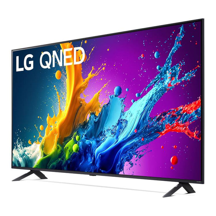 LG 55QNED80TUC | Téléviseur 55" QNED 4K - UHD 4K - Série QNED80 - 60Hz - Processeur IA a5 4K Gen7 - Noir-Sonxplus Drummondville