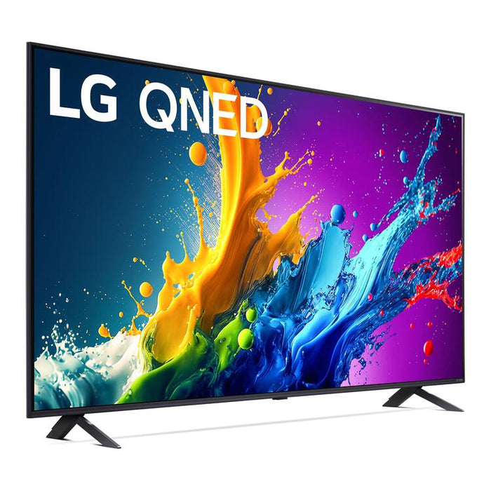 LG 55QNED80TUC | Téléviseur 55" QNED 4K - UHD 4K - Série QNED80 - 60Hz - Processeur IA a5 4K Gen7 - Noir-Sonxplus Drummondville