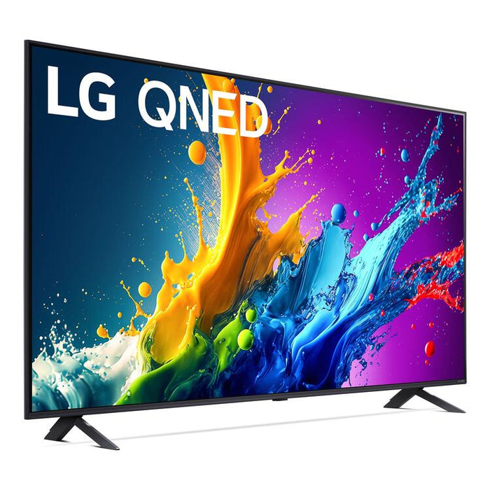 LG 75QNED80TUC | Téléviseur 75" QNED 4K - UHD 4K - Série QNED80 - 60Hz - Processeur IA a5 4K Gen7 - Noir-Sonxplus Drummondville