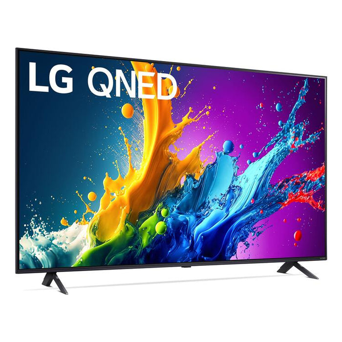 LG 75QNED80TUC | Téléviseur 75" QNED 4K - UHD 4K - Série QNED80 - 60Hz - Processeur IA a5 4K Gen7 - Noir-Sonxplus Drummondville