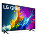 LG 86QNED80TUC.ACC | Téléviseur 86" QNED 4K - UHD 4K - Série QNED80 - 60Hz - Processeur IA a5 4K Gen7 - Noir-Sonxplus Drummondville