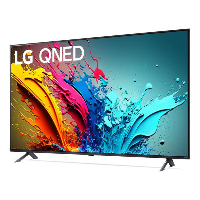 LG 86QNED85TUA | Téléviseur 86" QNED 4K - UHD 4K - Série QNED85T - 120Hz - Processeur IA a8 4K - Noir-Sonxplus Drummondville