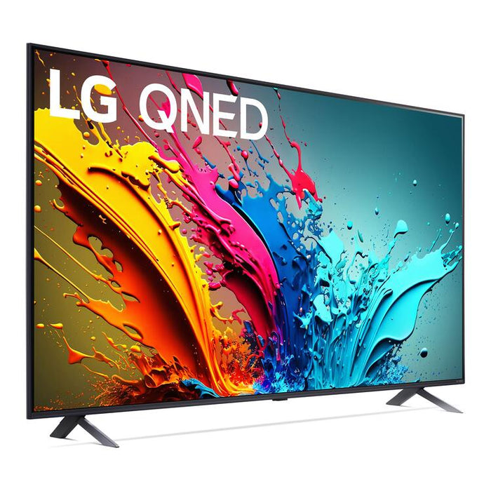 LG 86QNED85TUA | Téléviseur 86" QNED 4K - UHD 4K - Série QNED85T - 120Hz - Processeur IA a8 4K - Noir-Sonxplus Drummondville