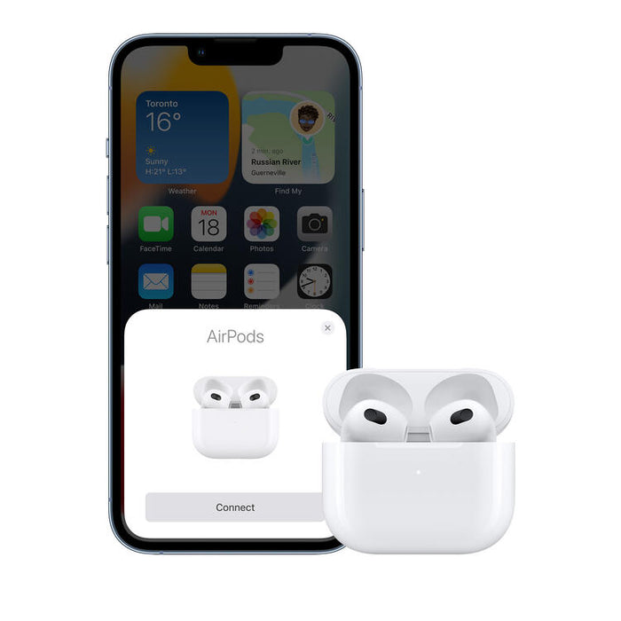 Apple Airpods 3e Gen | Écouteurs intra-auriculaires - Bluetooth - MagSafe - IPX4-Sonxplus Drummondville