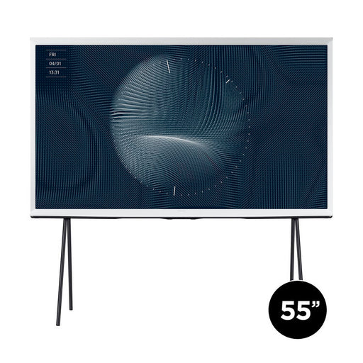 Samsung QN55LS01DAFXZC | The Serif 55" - QLED - 4k Ultra HD - 120 Hz - Série LS01D - Blanc-Sonxplus Drummondville