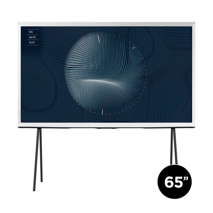 Samsung QN65LS01DAFXZC | The Serif 65" - QLED - 4k Ultra HD - 120 Hz - Série LS01D - Blanc-Sonxplus Drummondville