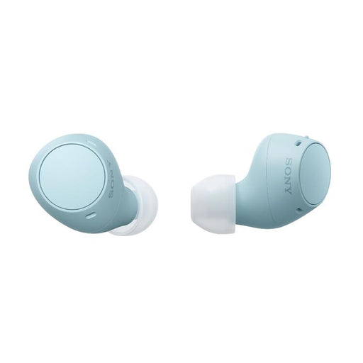 Sony WF-C510 | Écouteurs intra-auriculaires - 100% Sans fil - Bluetooth - Microphone - Jusqu'à 22 heures d'autonomie - IPX4 - Bleu Pâle-Sonxplus Drummondville