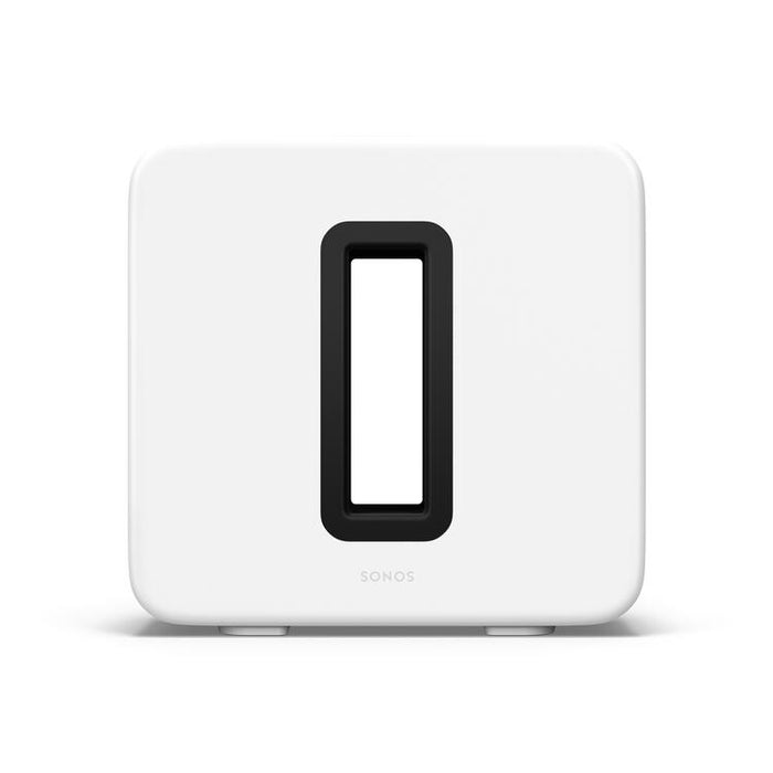 Sonos Sub Gen 4 | Caisson de graves - Sans fil - Wi-Fi - Blanc-Sonxplus Drummondville