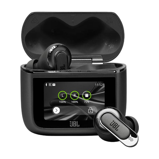 JBL TOUR PRO 3 | Écouteurs intra-auriculaires - Bluetooth - 6 microphones - Étui intelligent - Noir-Sonxplus Drummondville