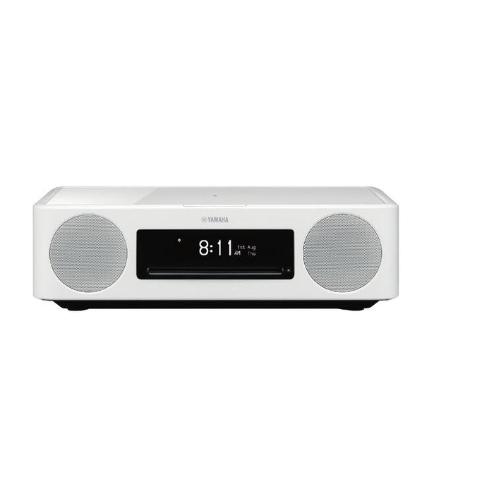 Yamaha TSX-N237 | Radio-Réveil - Bluetooth - Lecteur CD - Blanc-Sonxplus Drummondville