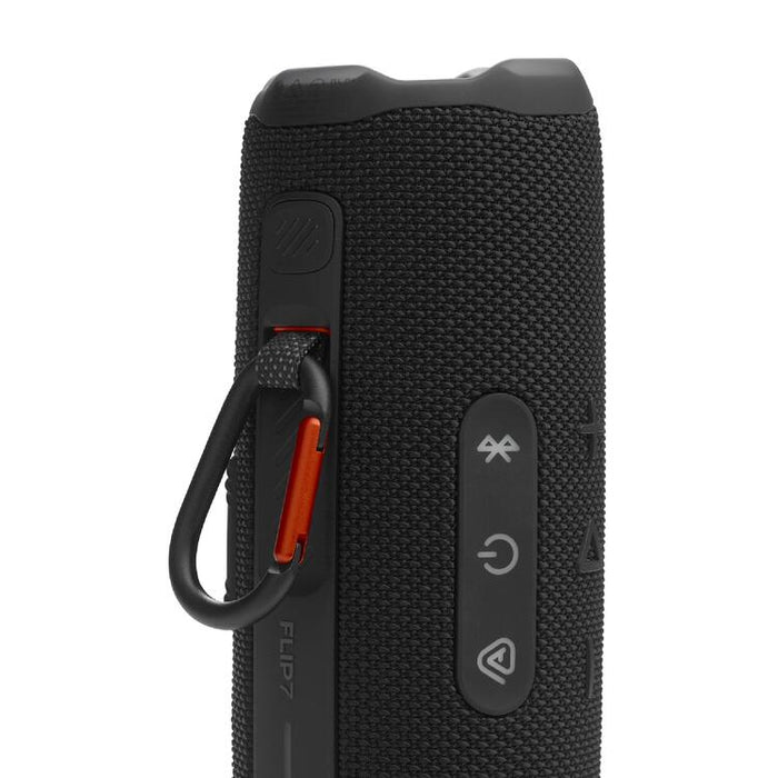 JBL Flip 7 | Haut-parleur portable - Bluetooth - Étanche - Jusqu'à 14 heures d'autonomie - Noir | Sonxplus Drummondville