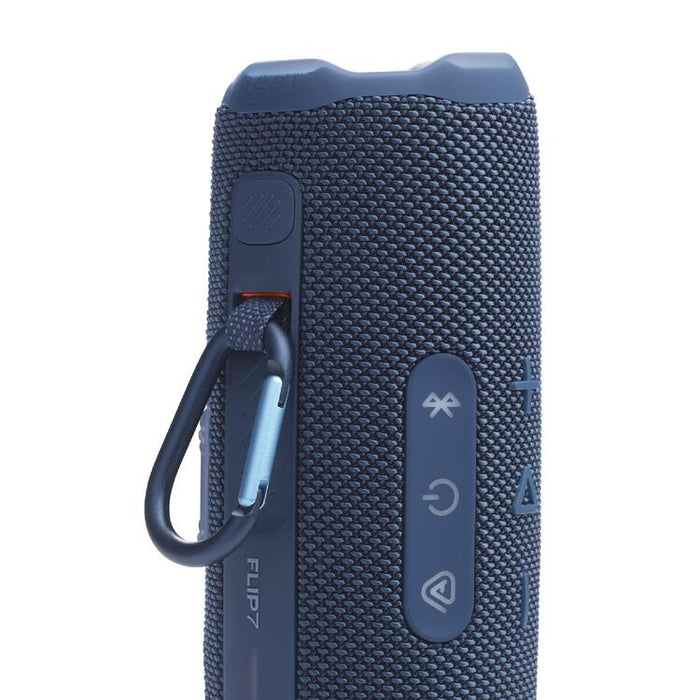 JBL Flip 7 | Haut-parleur portable - Bluetooth - Étanche - Jusqu'à 14 heures d'autonomie - Bleu | Sonxplus Drummondville