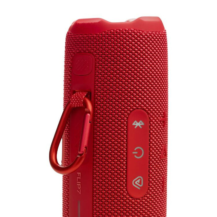 JBL Flip 7 | Haut-parleur portable - Bluetooth - Étanche - Jusqu'à 14 heures d'autonomie - Rouge-Sonxplus Drummondville