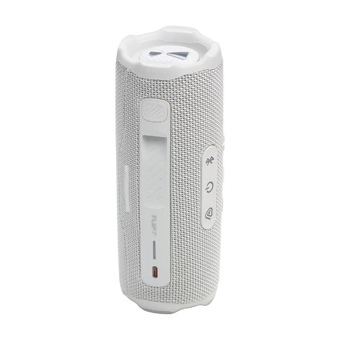 JBL Flip 7 | Haut-parleur portable - Bluetooth - Étanche - Jusqu'à 14 heures d'autonomie - Blanc-Sonxplus Drummondville