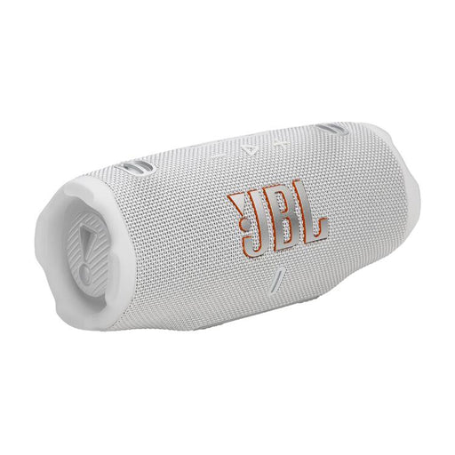 JBL Charge 6 | Haut-Parleur Portatif Bluetooth - Étanche - Auracast - 28 Heures d'autonomie - Blanc | Sonxplus Drummondville