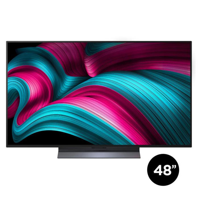 LG OLED48C5PUA | Téléviseur 48" 4K OLED - 120Hz - Série C5 - Processeur IA a9 4K Gen8 - Noir | Sonxplus Drummondville