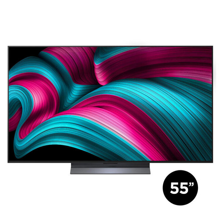 LG OLED55C5PUA | Téléviseur 55" 4K OLED - 120Hz - Série C5 - Processeur IA a9 4K Gen8 - Noir | Sonxplus Drummondville