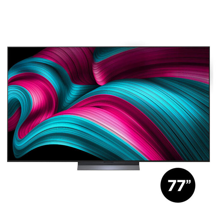 LG OLED77C5PUA | Téléviseur 77" 4K OLED - 120Hz - Série C5 - Processeur IA a9 4K Gen8 - Noir | Sonxplus Drummondville