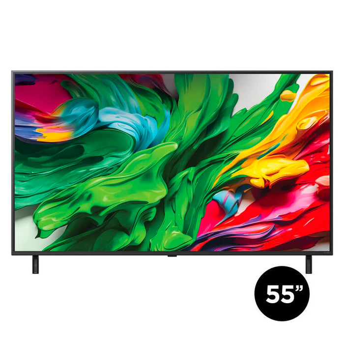 LG 55QNED85AUA | Téléviseur 55" - UHD 4K - Série QNED85A - 120Hz - Processeur IA a8 4K Gen2 - Noir-Sonxplus Drummondville