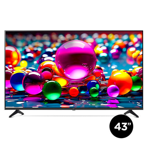 LG 43UA7700PUB | Téléviseur 43" - 4K Ultra HD - DEL - Série UA7700 - HDR - Smart WebOS - 60 Hz natif - Processeur IA a7 Gen8 4K - Noir | Sonxplus Drummondville