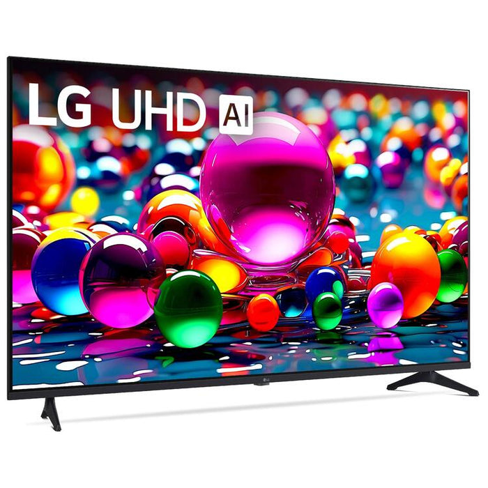LG 43UA7700PUB | Téléviseur 43" - 4K Ultra HD - DEL - Série UA7700 - HDR - Smart WebOS - 60 Hz natif - Processeur IA a7 Gen8 4K - Noir | Sonxplus Drummondville