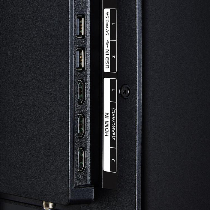 LG 43UA7700PUB | Téléviseur 43" - 4K Ultra HD - DEL - Série UA7700 - HDR - Smart WebOS - 60 Hz natif - Processeur IA a7 Gen8 4K - Noir | Sonxplus Drummondville