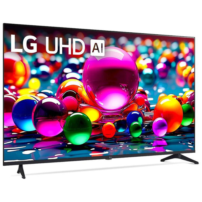 LG 50UA7700PUB | Téléviseur 50" - 4K Ultra HD - DEL - Série UA7700 - HDR - Smart WebOS - 60 Hz natif - Processeur IA a7 Gen8 4K - Noir | Sonxplus Drummondville