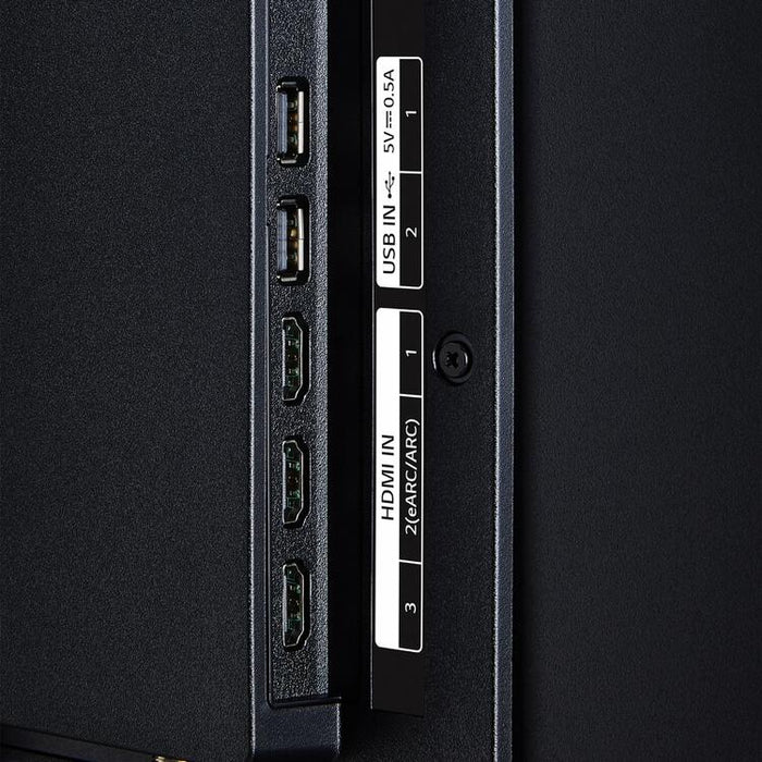 LG 50UA7700PUB | Téléviseur 50" - 4K Ultra HD - DEL - Série UA7700 - HDR - Smart WebOS - 60 Hz natif - Processeur IA a7 Gen8 4K - Noir | Sonxplus Drummondville