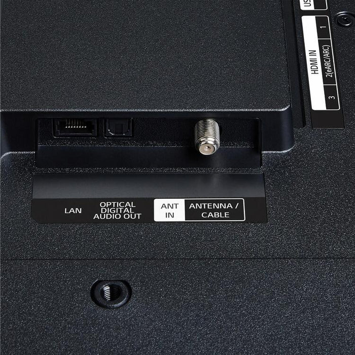 LG 50UA7700PUB | Téléviseur 50" - 4K Ultra HD - DEL - Série UA7700 - HDR - Smart WebOS - 60 Hz natif - Processeur IA a7 Gen8 4K - Noir | Sonxplus Drummondville