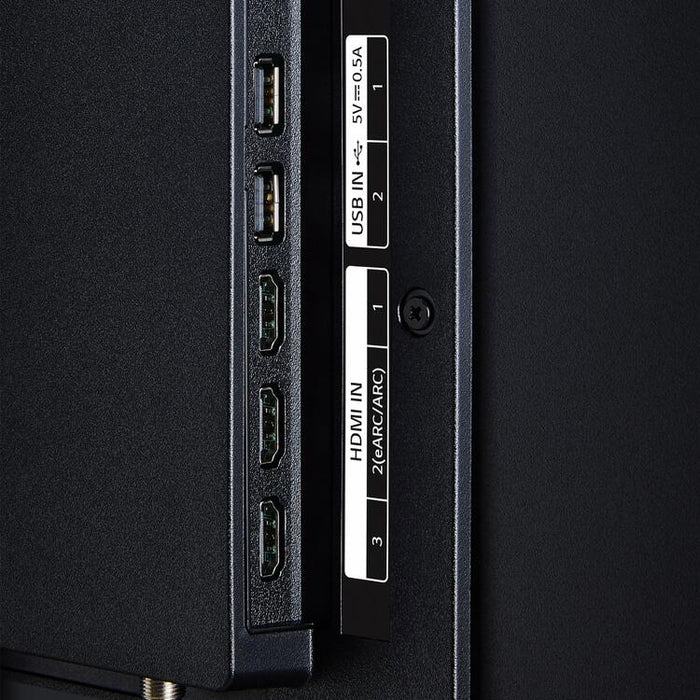 LG 65UA7700PUB | Téléviseur 65" - 4K Ultra HD - DEL - Série UA7700 - HDR - Smart WebOS - 60 Hz natif - Processeur IA a7 Gen8 4K - Noir | Sonxplus Drummondville