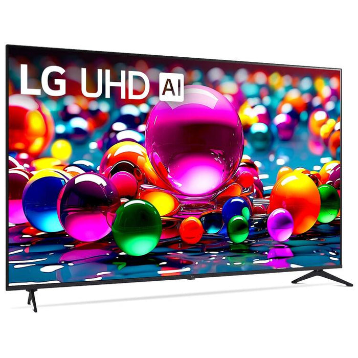 LG 86UA7700PUA | Téléviseur 86" - 4K Ultra HD - DEL - Série UA7700 - HDR - Smart WebOS - 60 Hz natif - Processeur IA a7 Gen8 4K - Noir | Sonxplus Drummondville