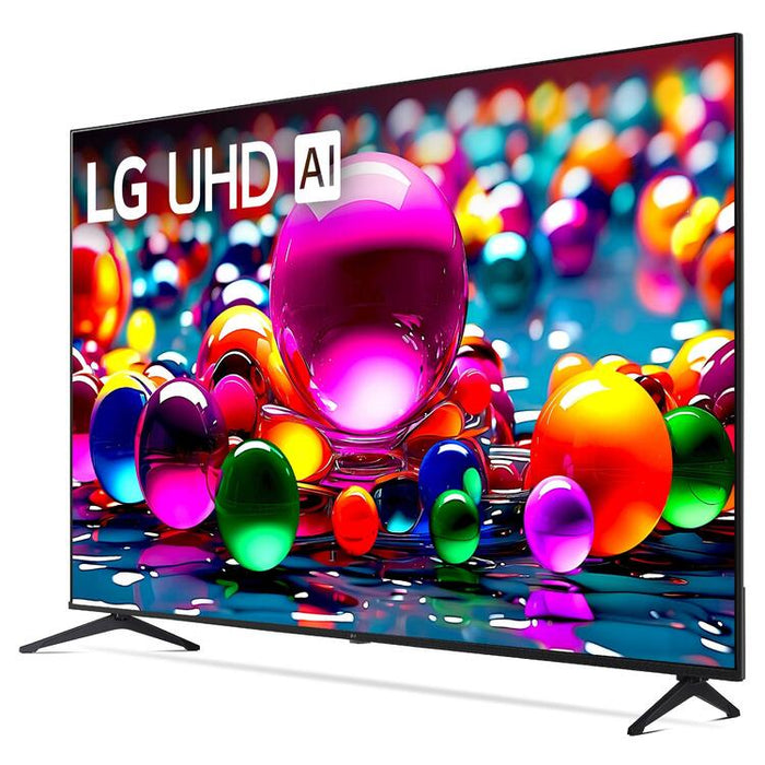 LG 86UA7700PUA | Téléviseur 86" - 4K Ultra HD - DEL - Série UA7700 - HDR - Smart WebOS - 60 Hz natif - Processeur IA a7 Gen8 4K - Noir | Sonxplus Drummondville