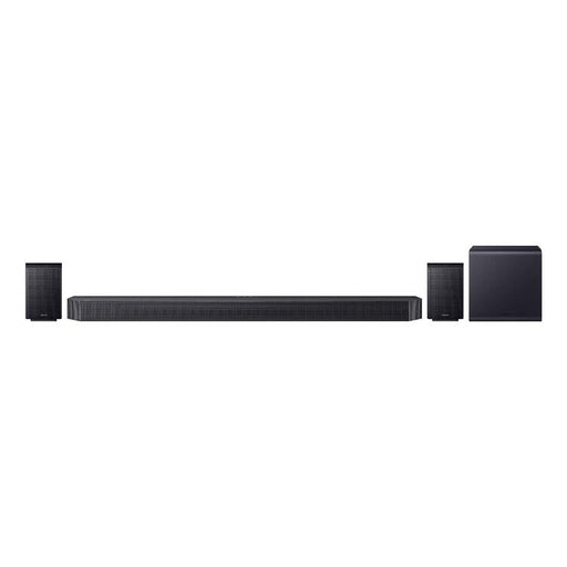 Samsung HW-Q990F | Barre de son - 11.1.4 canaux - Dolby ATMOS - Caisson de graves + Haut-parleurs arrière sans fil - 756W - Q-Symphony - Noir | Sonxplus Drummondville