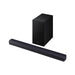 Samsung HW-B550F | Barre de son - 2.1 canaux - Caisson de graves sans fil - 300W - Bluetooth - Noir-Sonxplus Drummondville