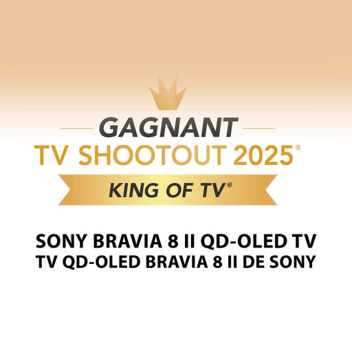 Sony K55XR80M2 | Téléviseur Bravia 8 II 55" - QD-OLED - 4K Ultra HD - 120Hz - Google TV-Sonxplus Drummondville